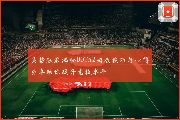吴静独家揭秘DOTA2游戏技巧与心得分享助你提升竞技水平